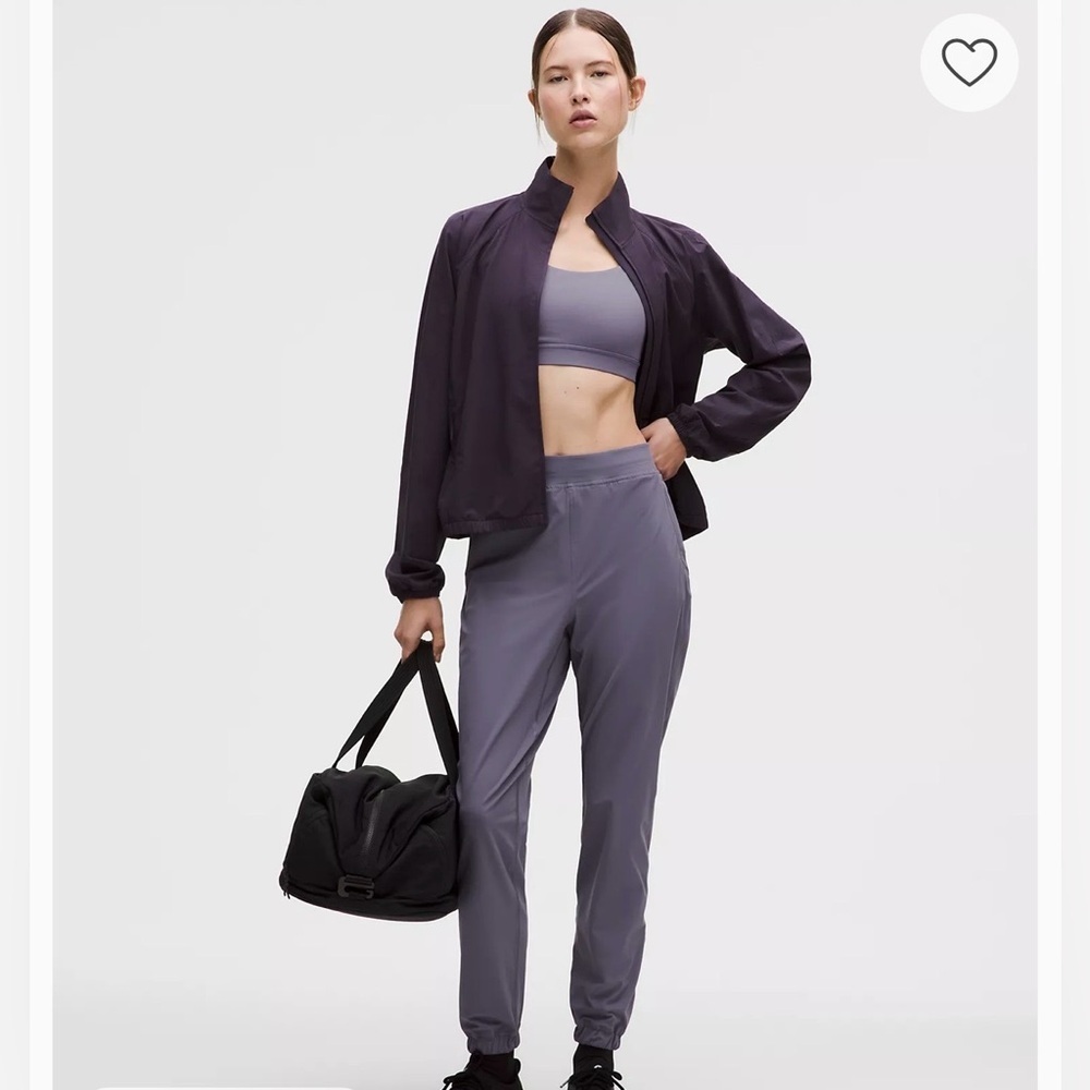 lululemon Adapted State High-Rise Grape Mist Jogger Regular Size 4